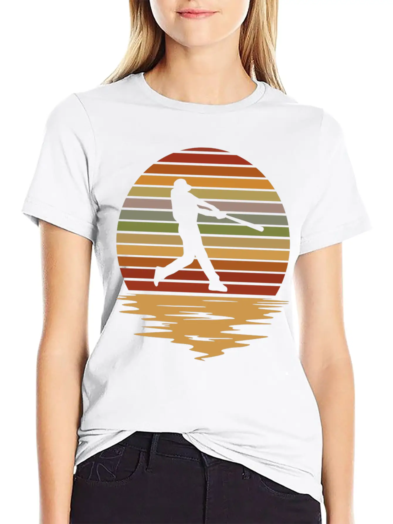 Baseball Color Night Modern Fit Casual T-Shirt ��� Clean And Versatile Design