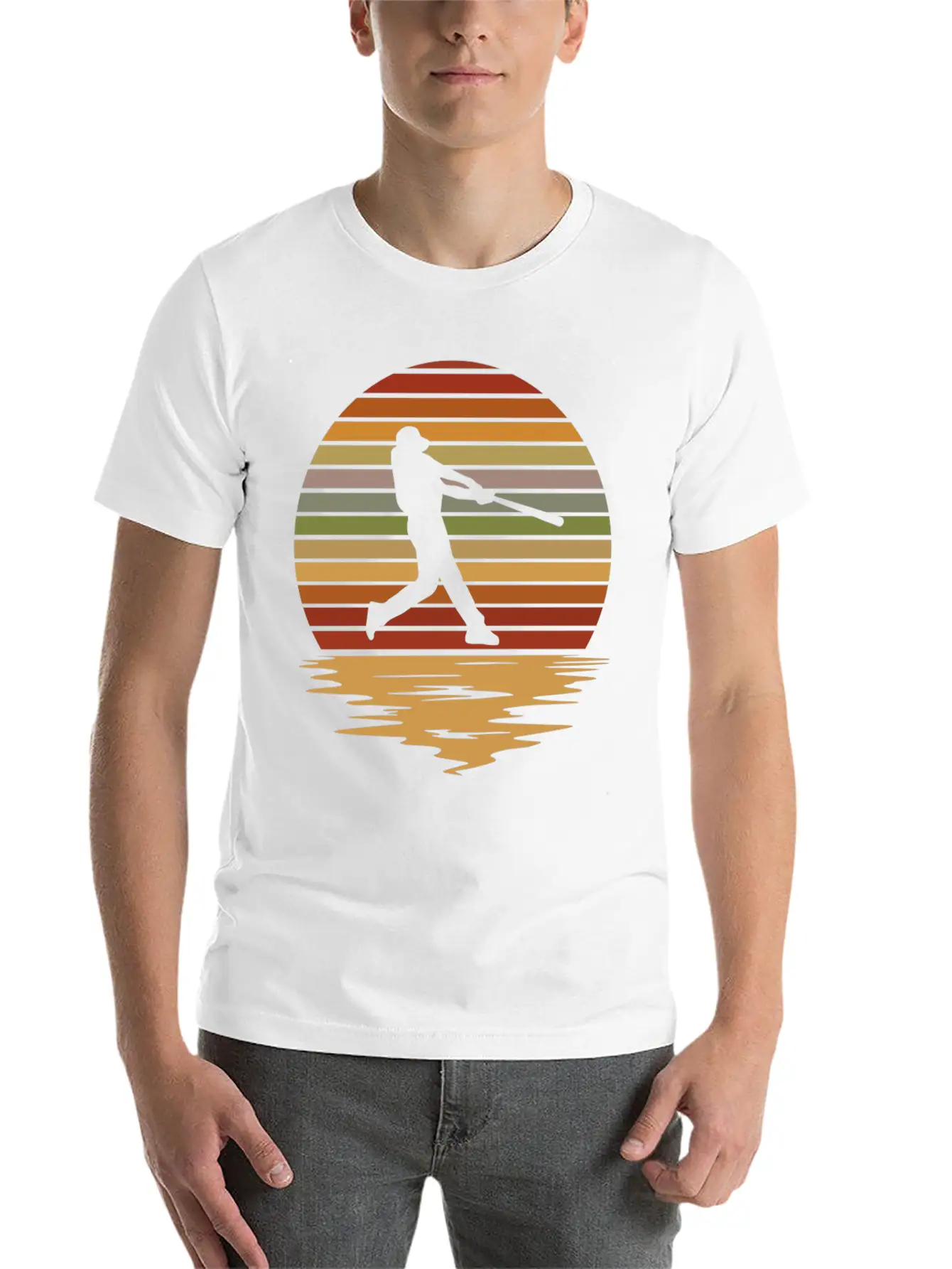 Baseball Color Night Modern Fit Casual T-Shirt ��� Clean And Versatile Design