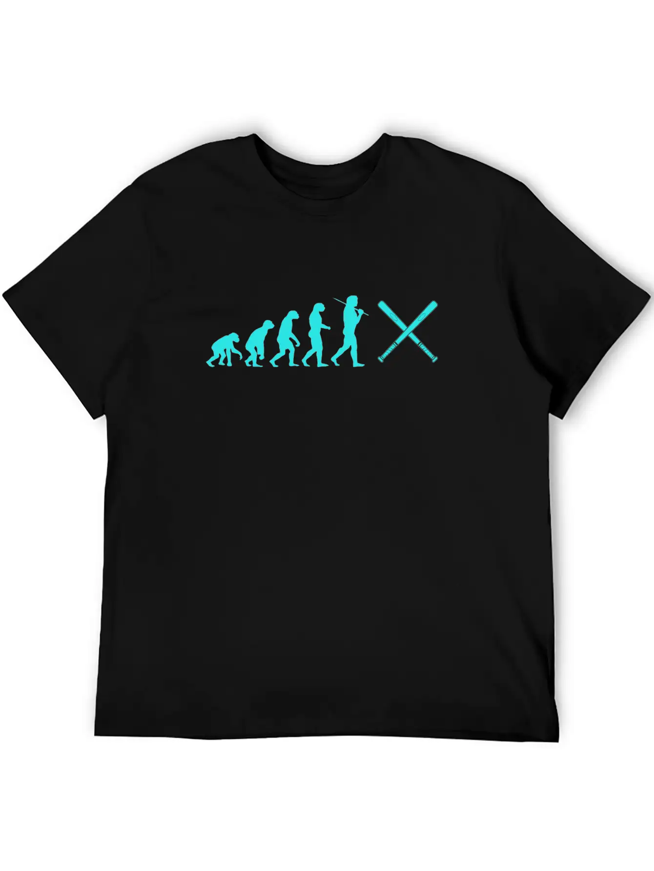 Baseball Evolution Design Homerun Pitch Evolution Basic Graphic T-Shirt – Daily Comfort In Soft Cotton