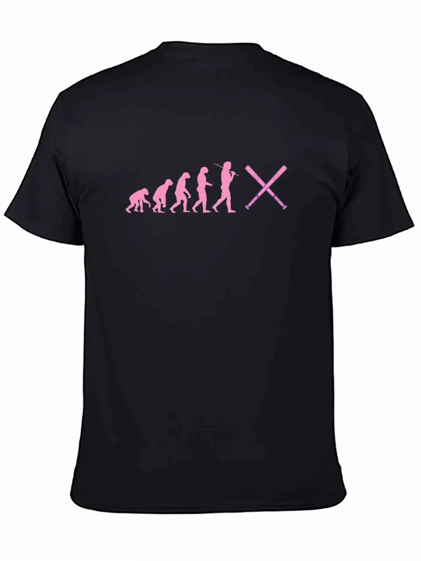 Baseball Evolution Design Homerun Pitch Lightweight Cotton T-Shirt – Daily Comfort Graphic Shirt