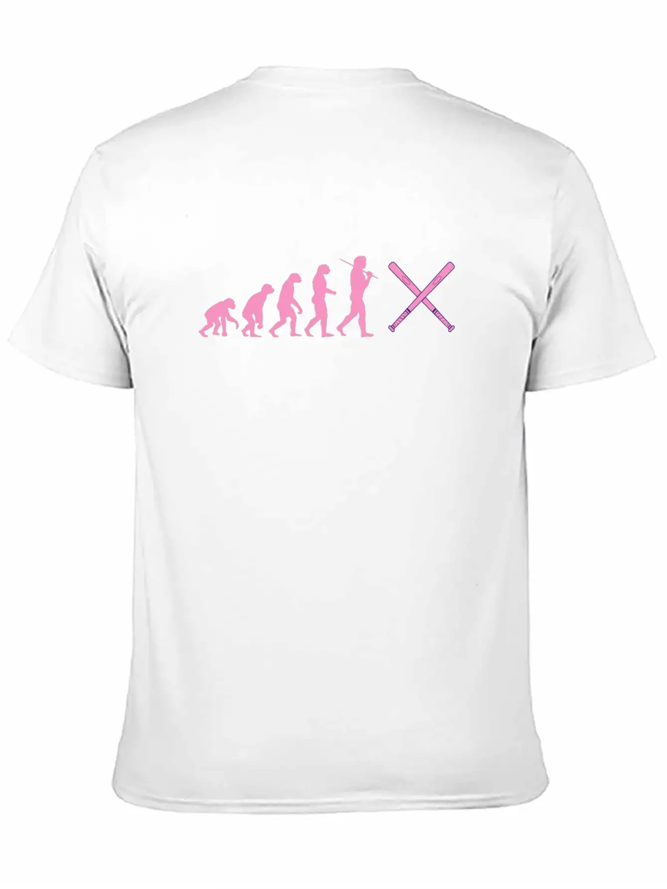 Baseball Evolution Design Homerun Pitch Lightweight Cotton T-Shirt – Daily Comfort Graphic Shirt