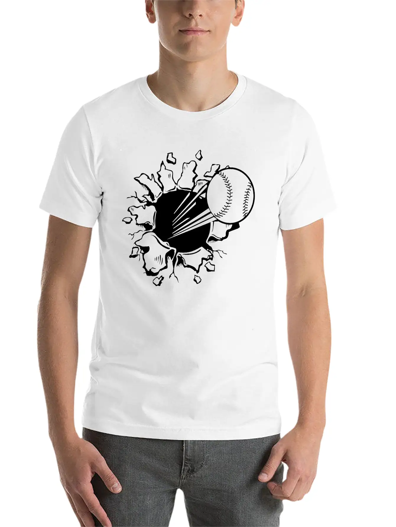 Baseball Stylish Everyday T-Shirt – Unisex Basic Cotton Tee