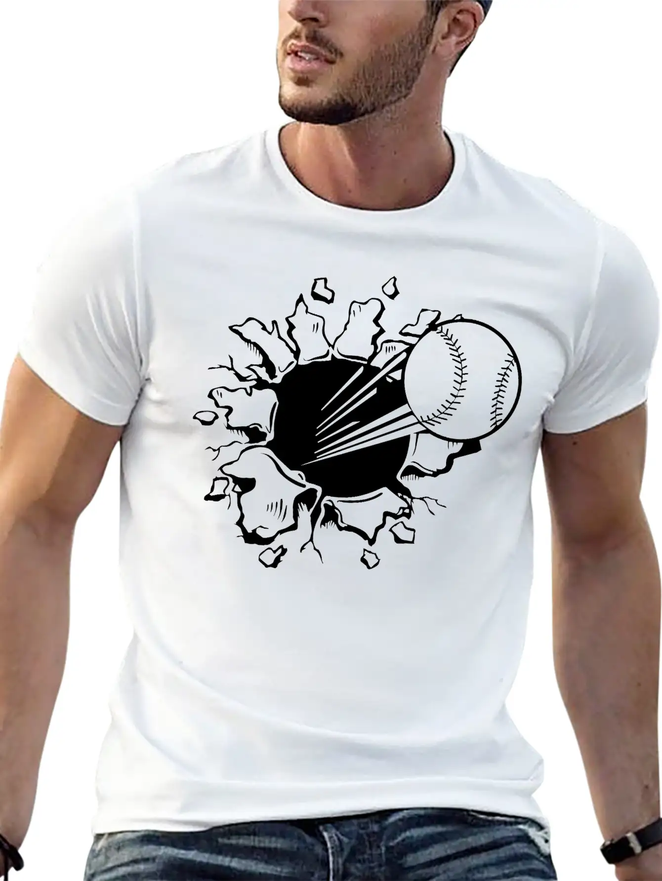 Baseball Stylish Everyday T-Shirt – Unisex Basic Cotton Tee