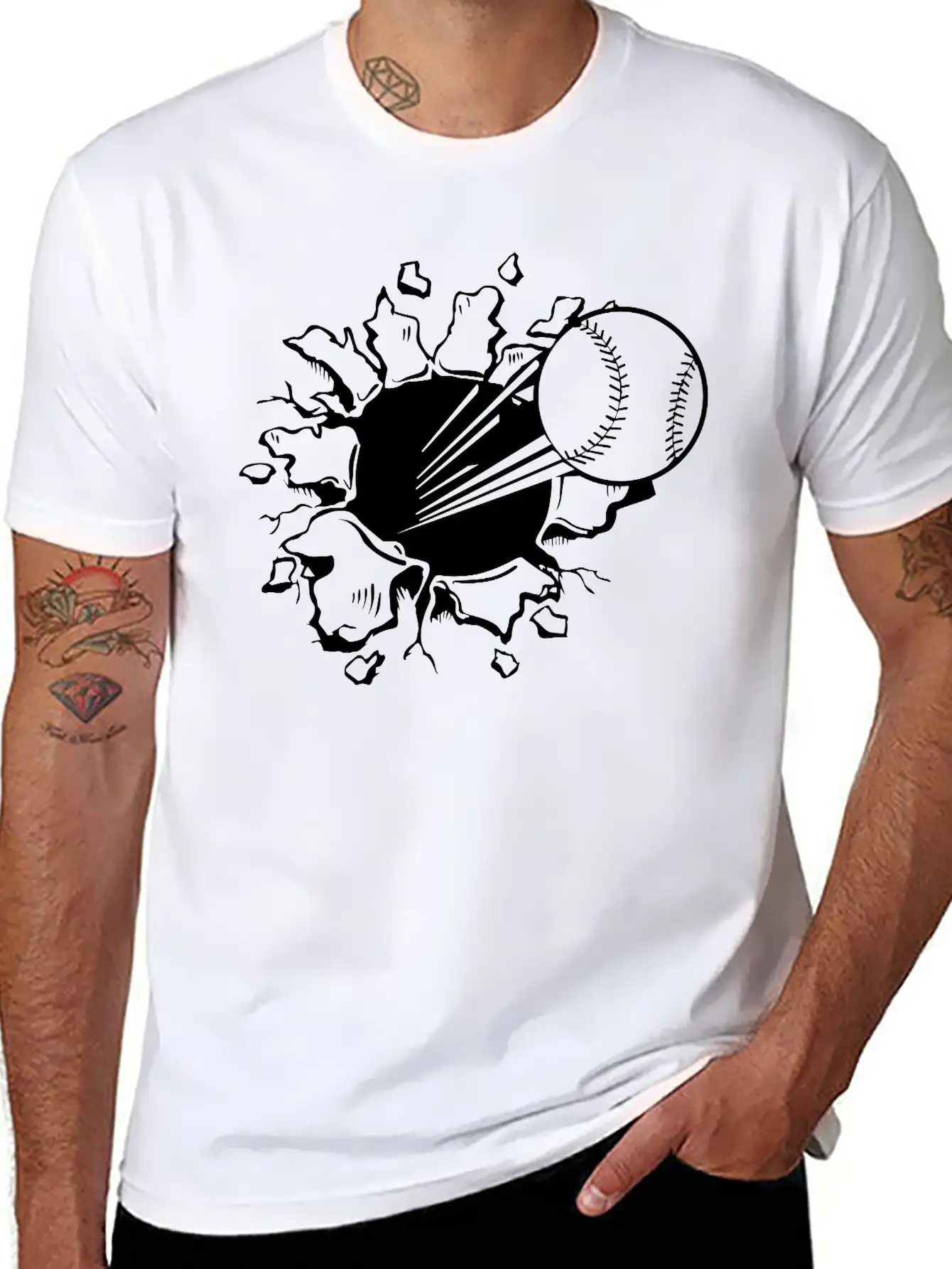 Baseball Stylish Everyday T-Shirt – Unisex Basic Cotton Tee
