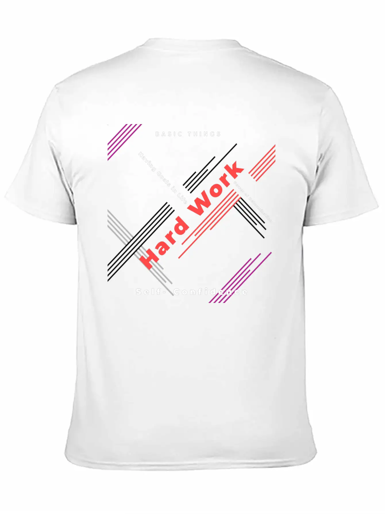 Basic Things In Life Relaxed Everyday Tee – Lightweight And Durable Cotton