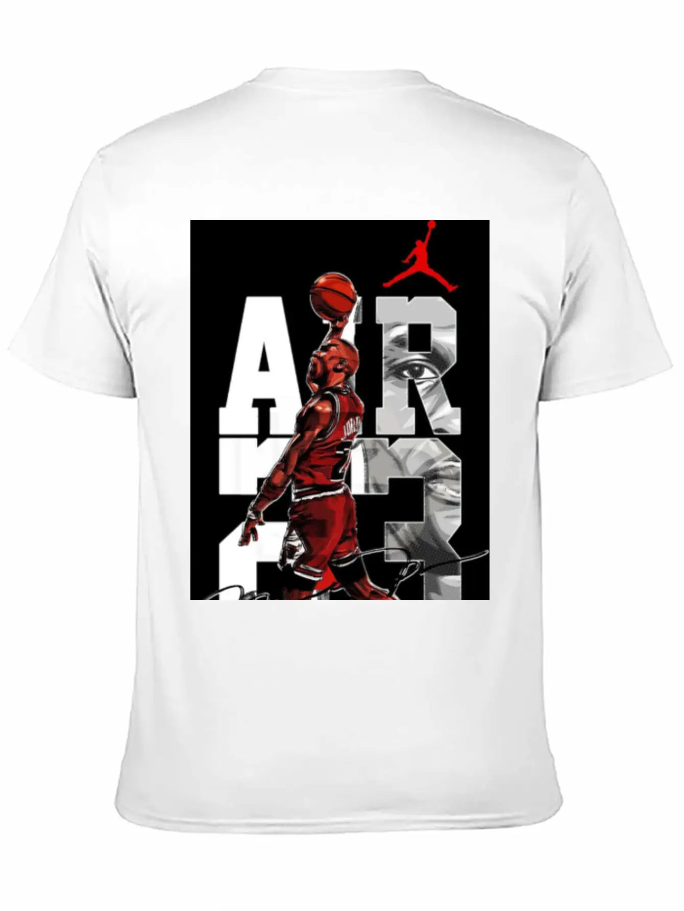 Basket Player Art Jordan T Shirts Unisex Casual T-Shirt – Clean Design For Daily Comfort