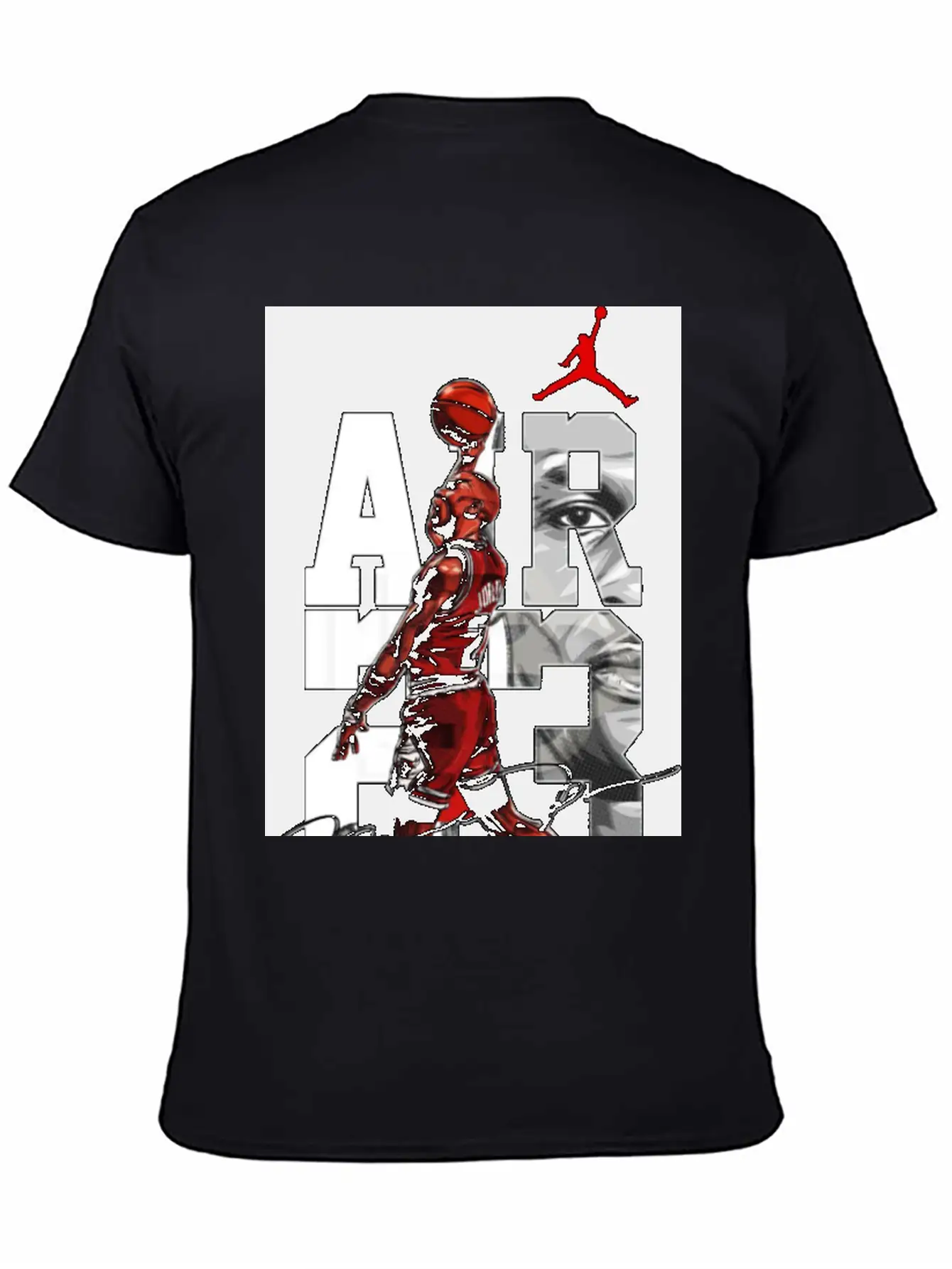 Basket Player Art Jordan T Shirts Unisex Casual T-Shirt – Clean Design For Daily Comfort