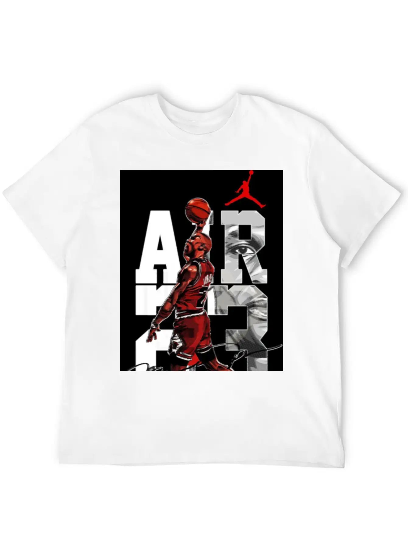 Basket Player Art Jordan T Shirts Unisex Casual T-Shirt – Clean Design For Daily Comfort