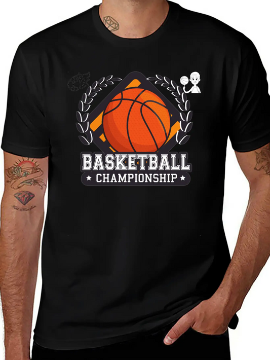 Basketball Championship Stylish Everyday T-Shirt – Unisex Basic Cotton Tee