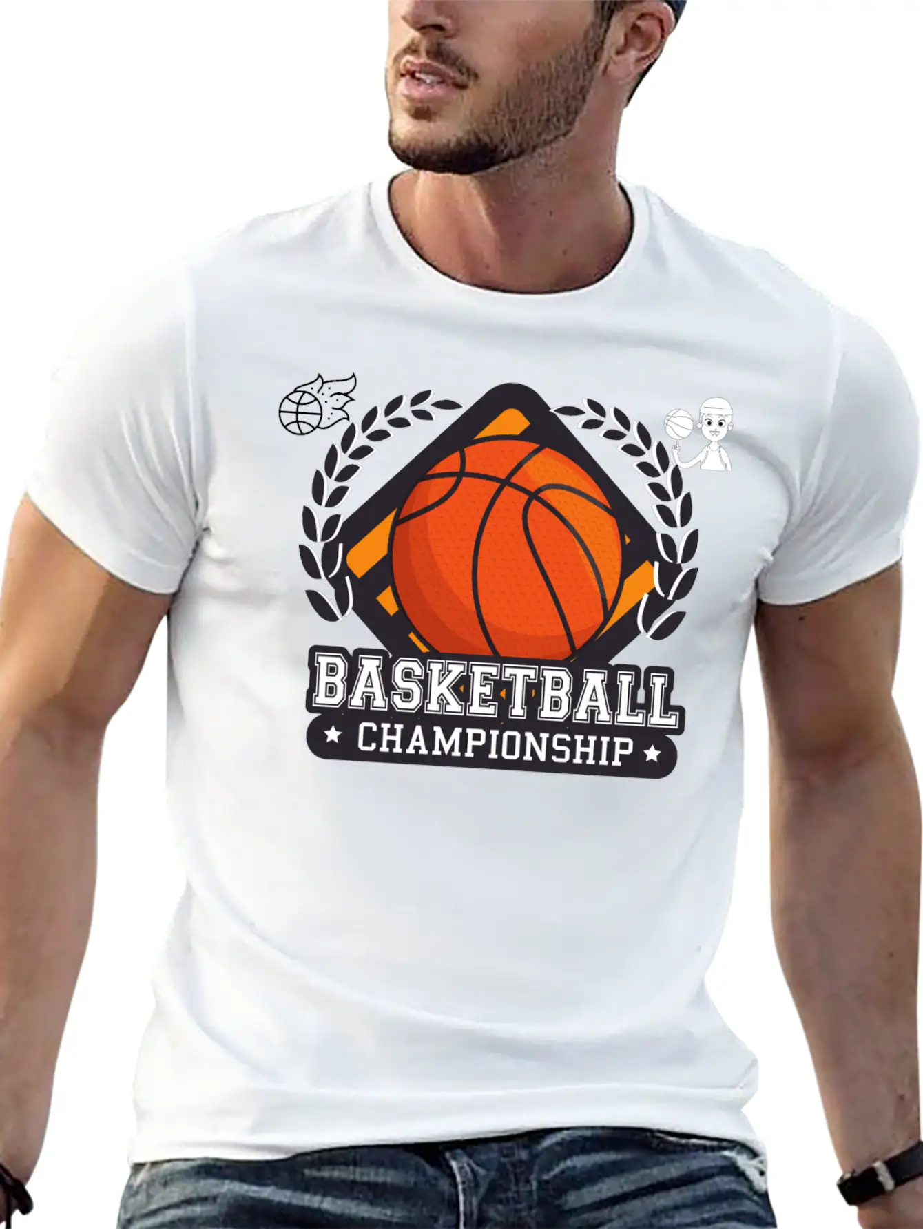 Basketball Championship Stylish Everyday T-Shirt – Unisex Basic Cotton Tee
