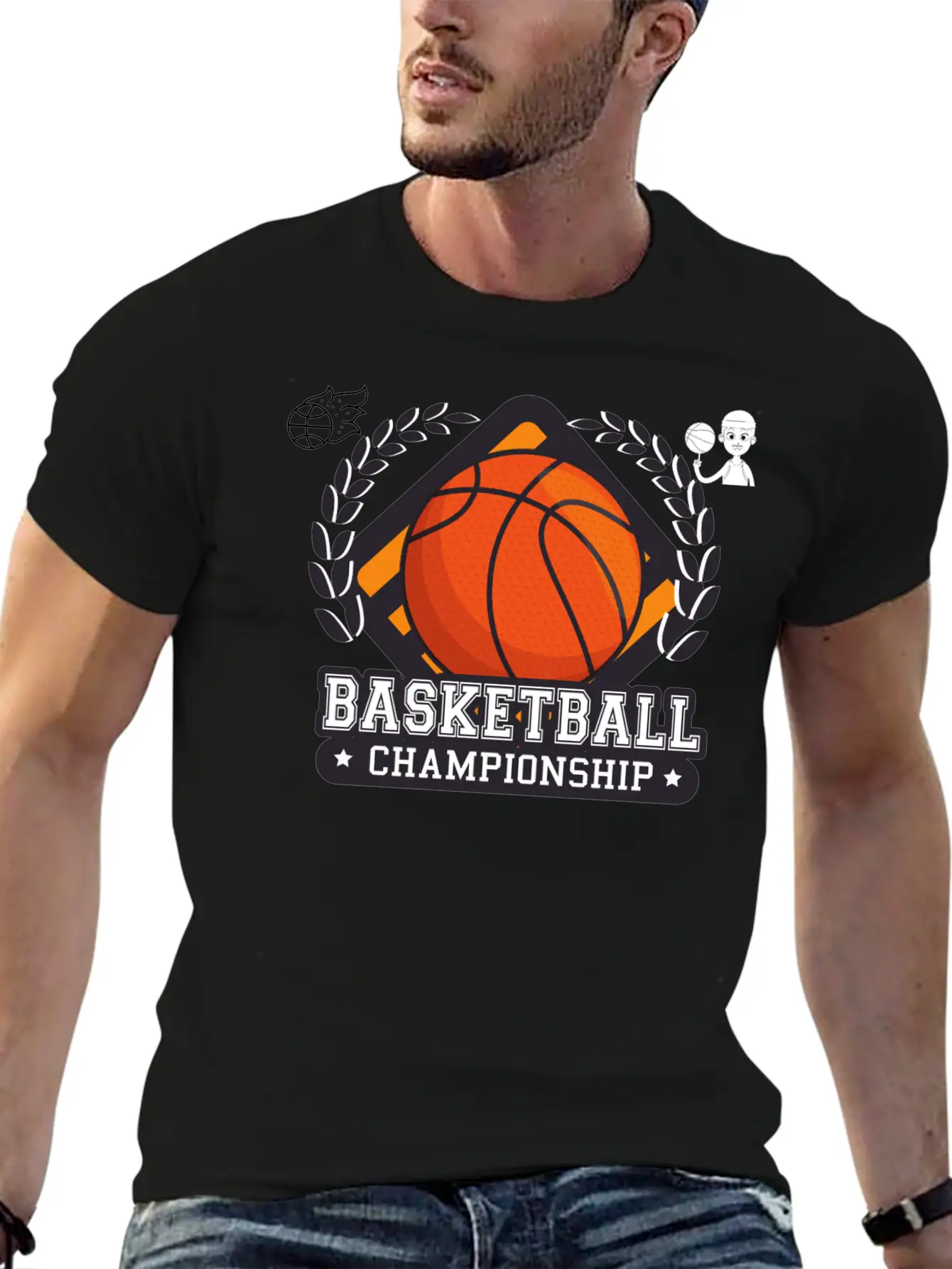 Basketball Championship Stylish Everyday T-Shirt – Unisex Basic Cotton Tee