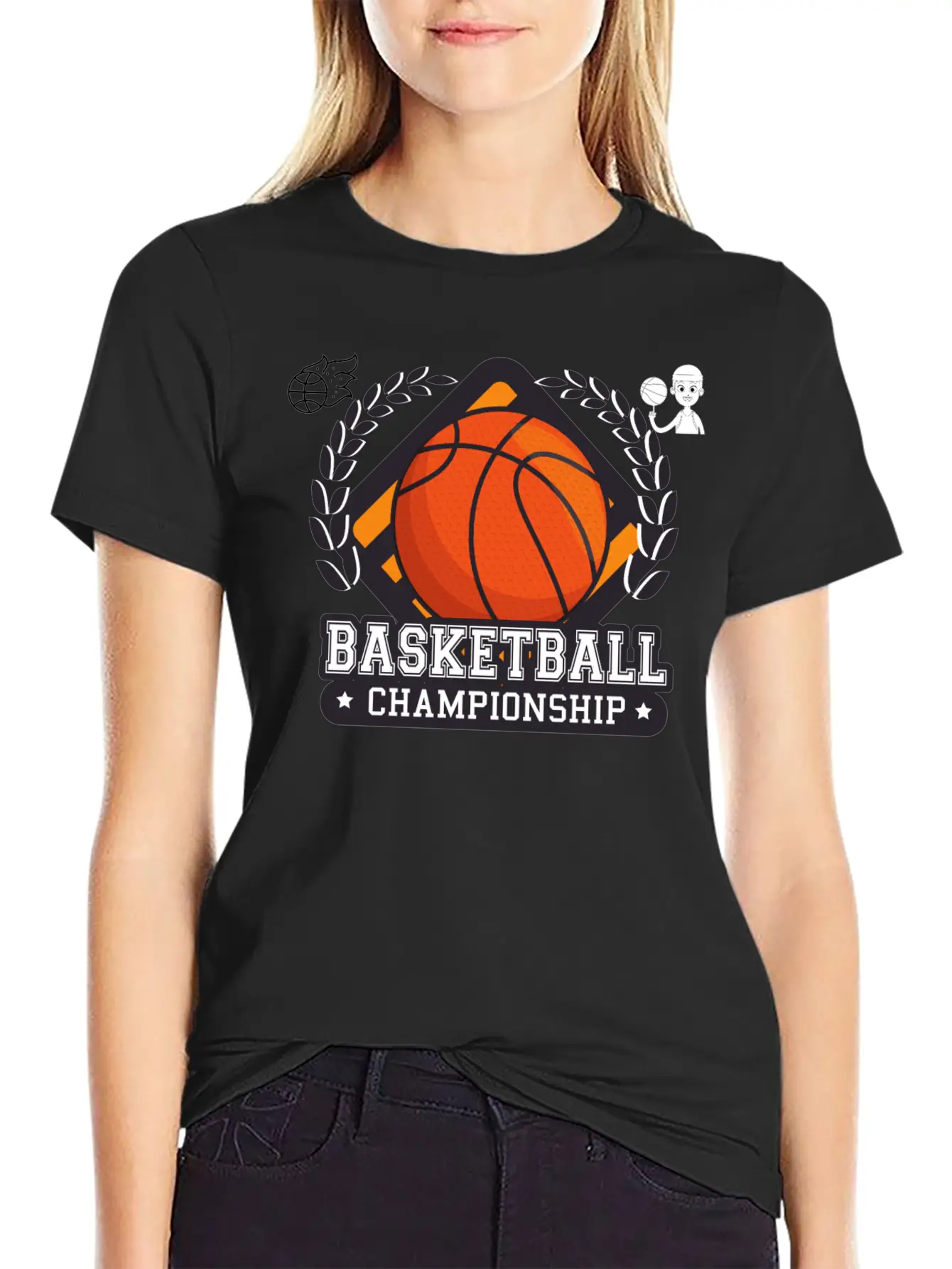 Basketball Championship Stylish Everyday T-Shirt – Unisex Basic Cotton Tee