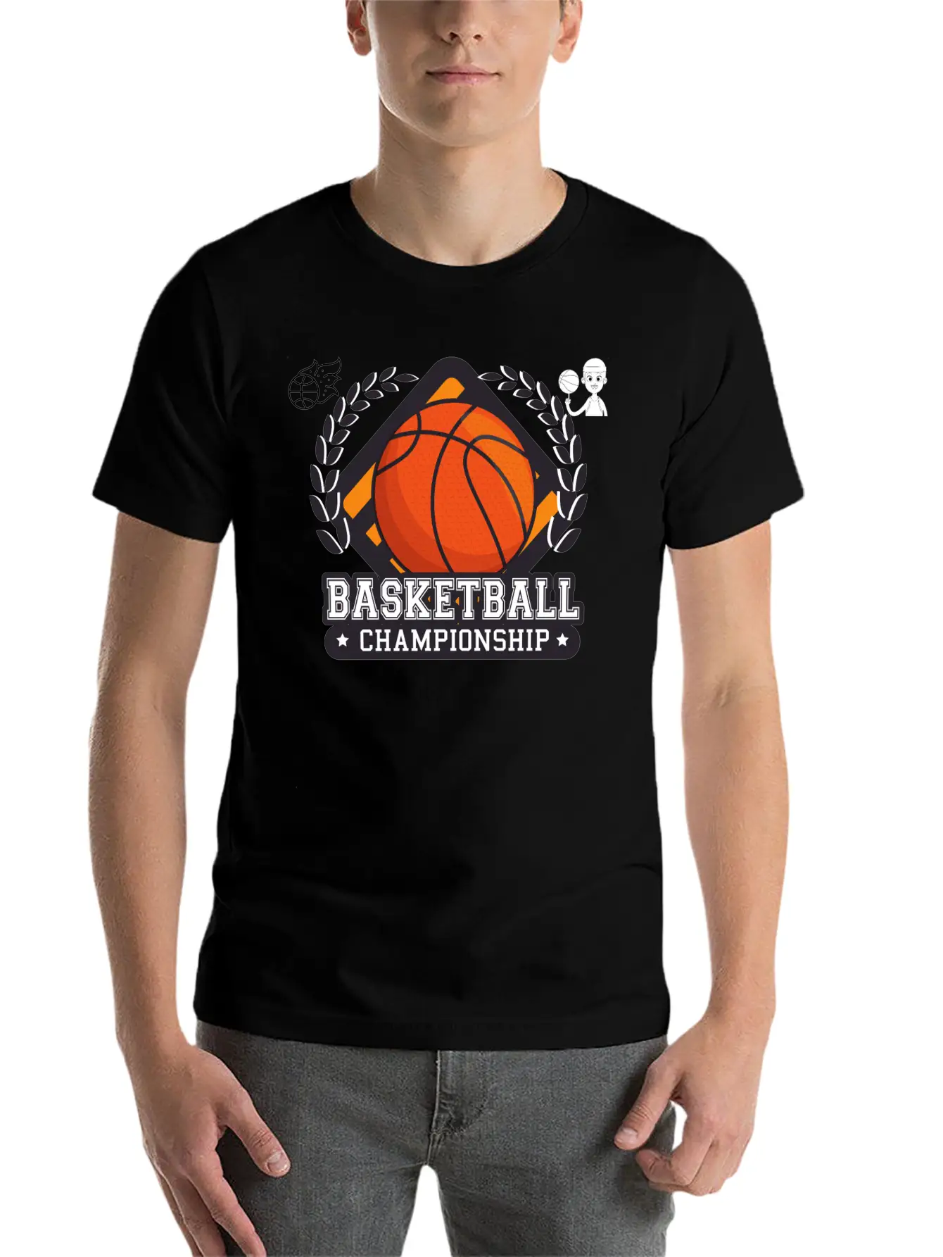 Basketball Championship Stylish Everyday T-Shirt – Unisex Basic Cotton Tee