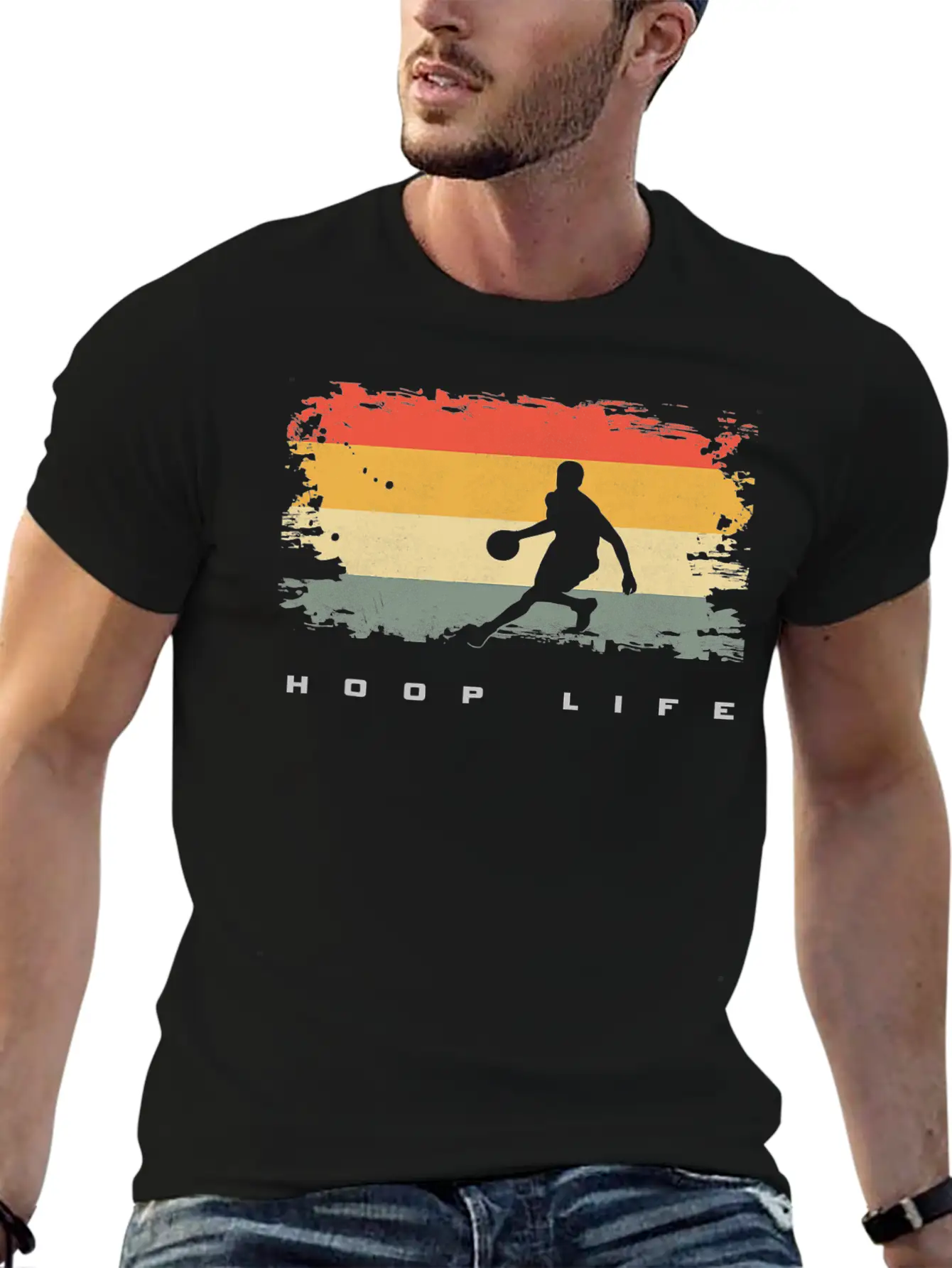 Basketball Clothing Basketball T Shirt Copy Lightweight Cotton T-Shirt – Daily Comfort Graphic Shirt