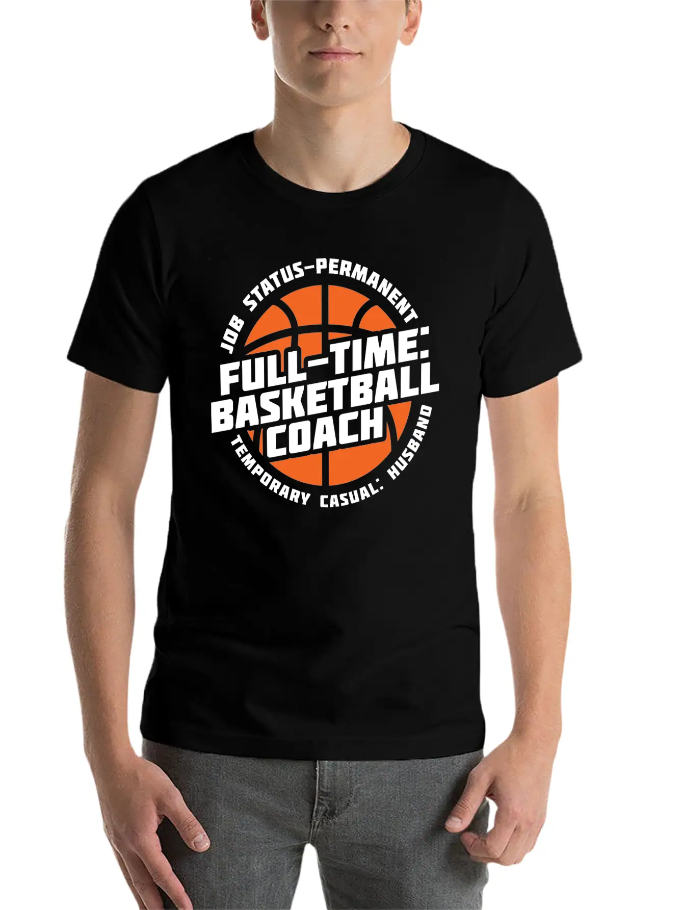 Basketball Coach Essential Cotton Tee For Daily Outfits – Unisex Style
