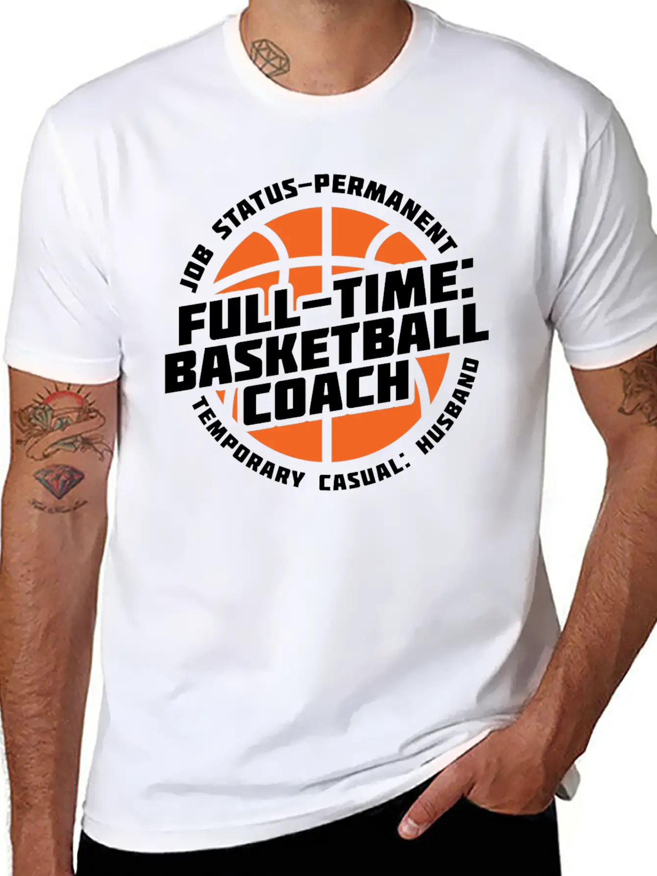 Basketball Coach Essential Cotton Tee For Daily Outfits – Unisex Style