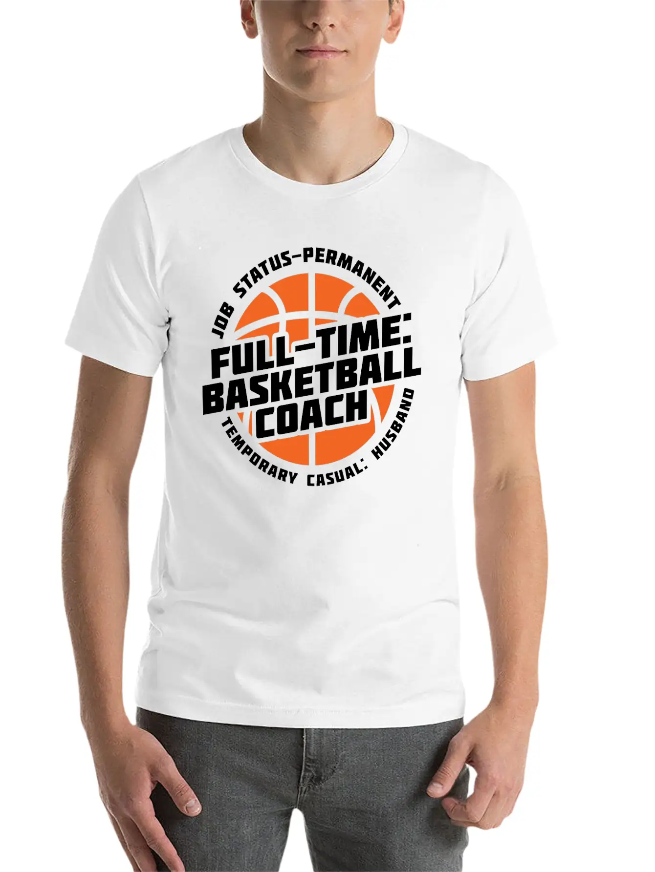 Basketball Coach Essential Cotton Tee For Daily Outfits – Unisex Style