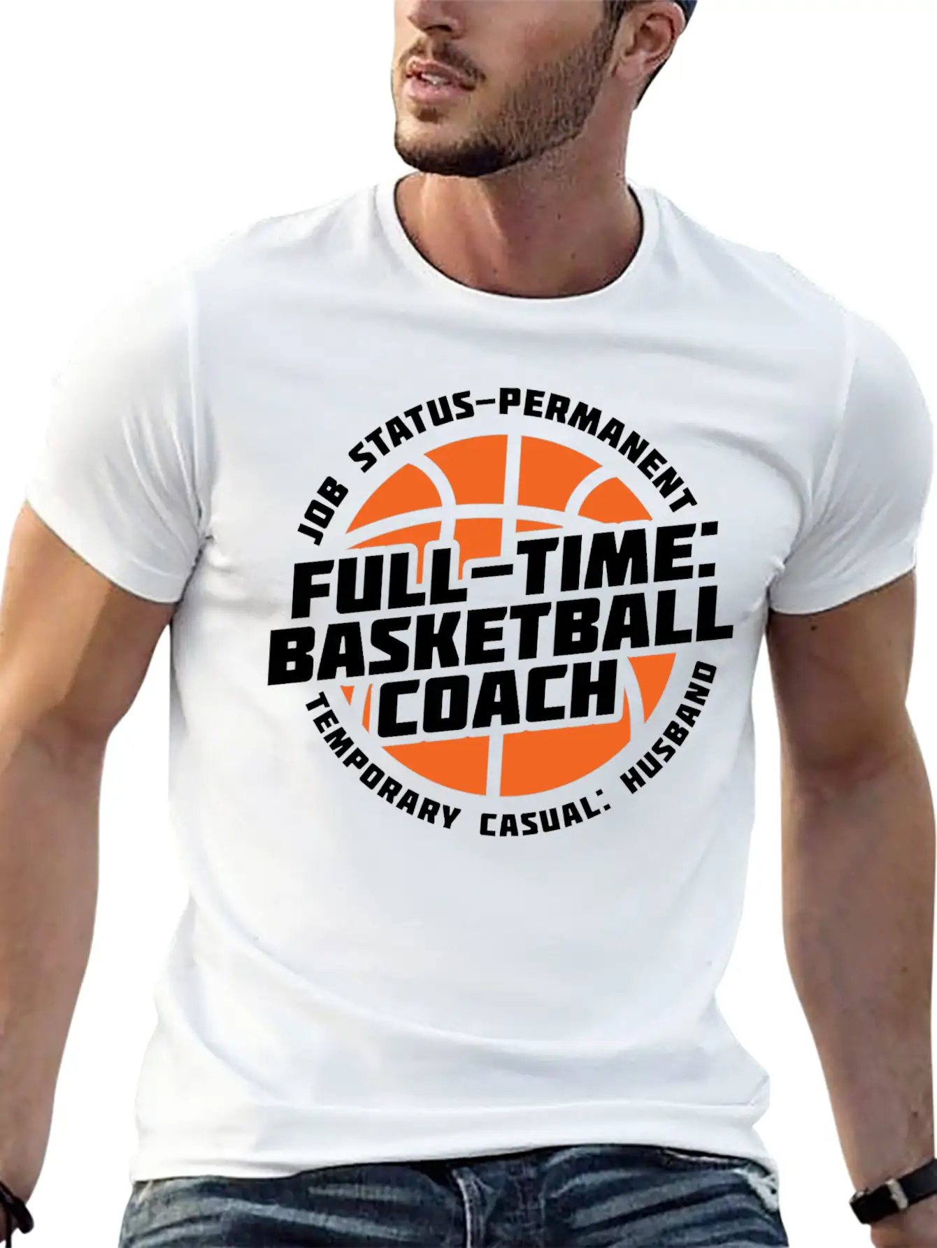 Basketball Coach Essential Cotton Tee For Daily Outfits – Unisex Style