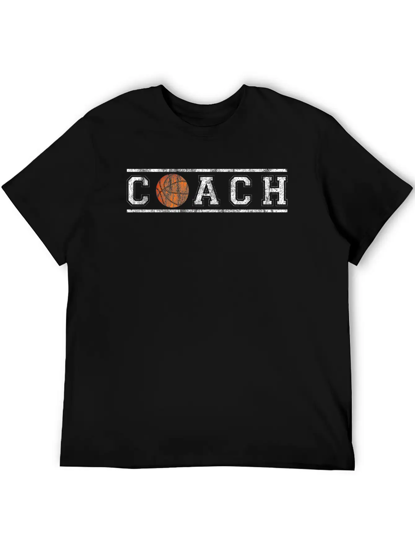 Basketball Coach T-Shirt Lightweight Cotton T-Shirt – Daily Comfort Graphic Shirt
