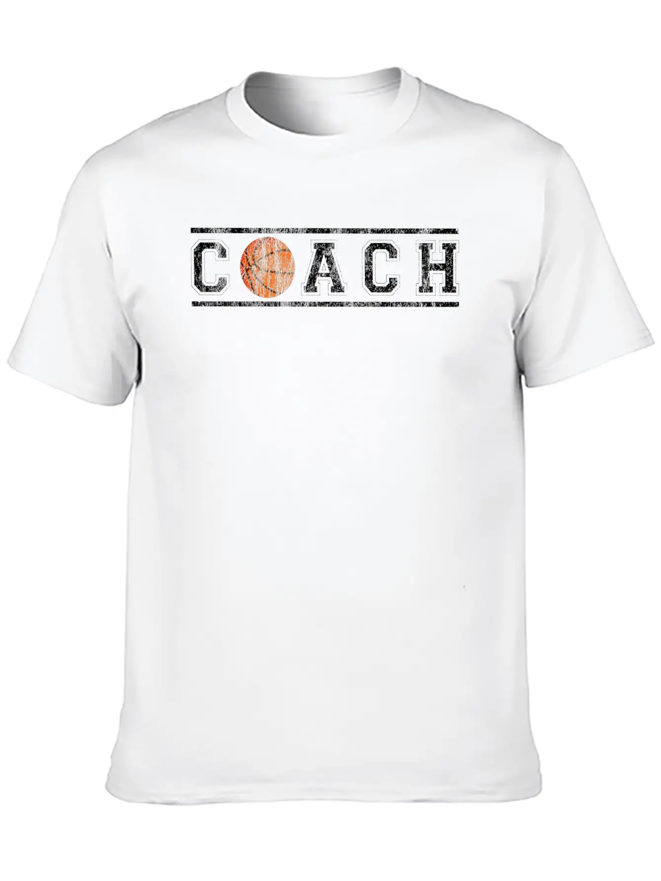 Basketball Coach T-Shirt Lightweight Cotton T-Shirt – Daily Comfort Graphic Shirt