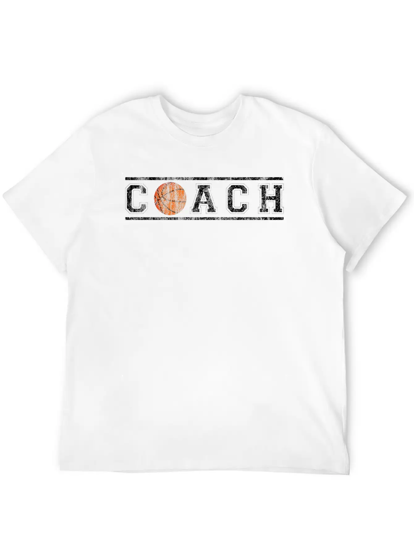 Basketball Coach T-Shirt Lightweight Cotton T-Shirt – Daily Comfort Graphic Shirt