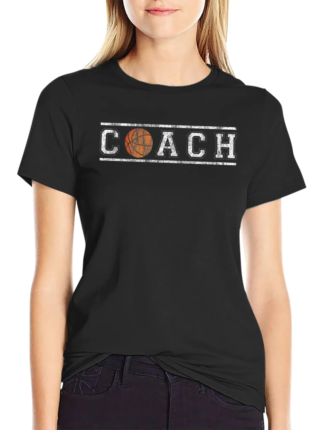 Basketball Coach T-Shirt Lightweight Cotton T-Shirt – Daily Comfort Graphic Shirt