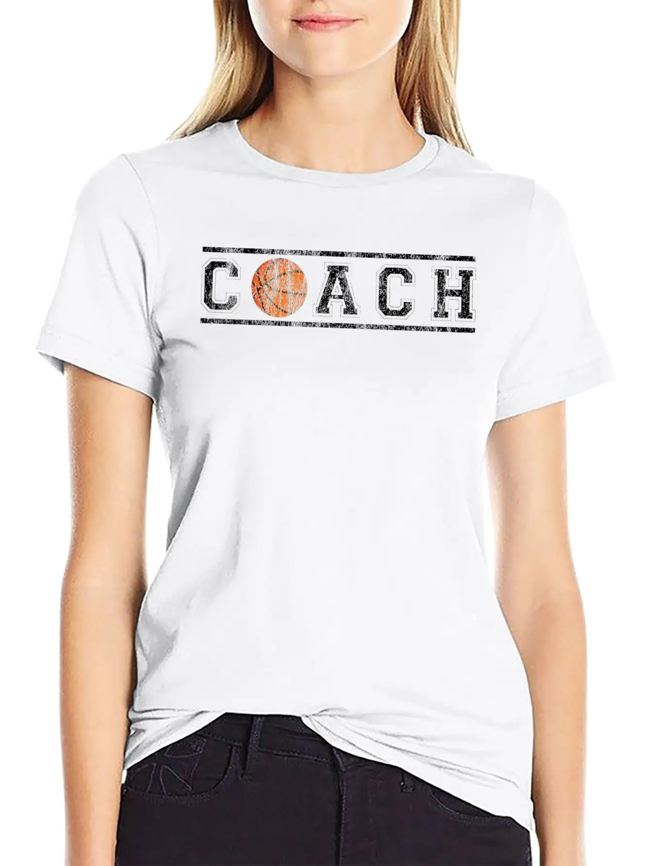 Basketball Coach T-Shirt Lightweight Cotton T-Shirt – Daily Comfort Graphic Shirt