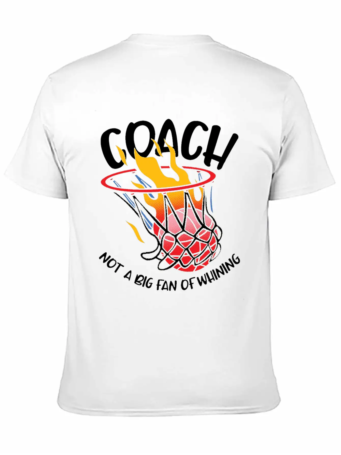 Basketball Coach Unisex Casual T-Shirt – Clean Design For Daily Comfort
