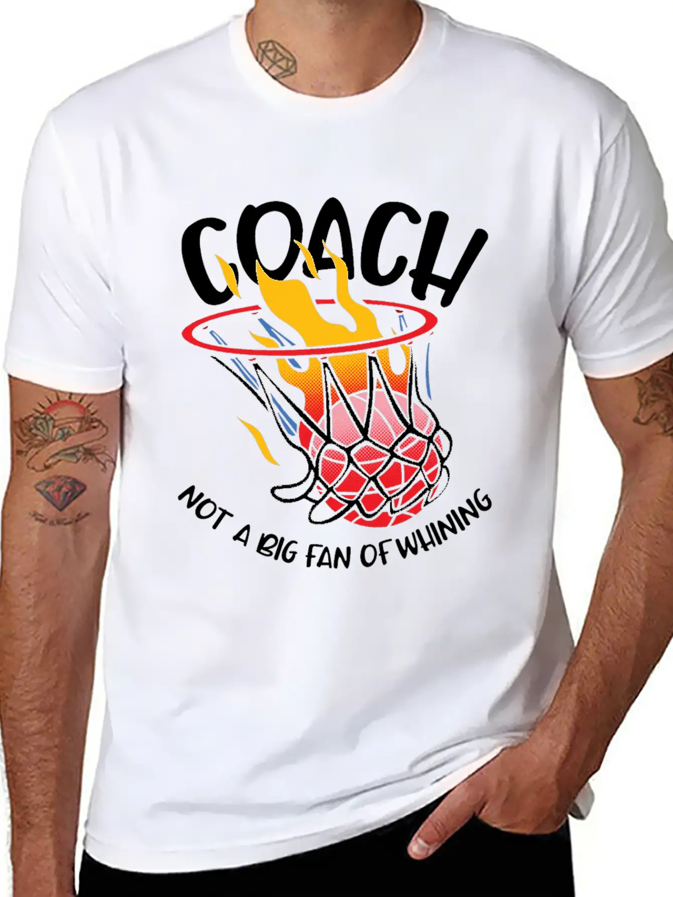 Basketball Coach Unisex Casual T-Shirt – Clean Design For Daily Comfort