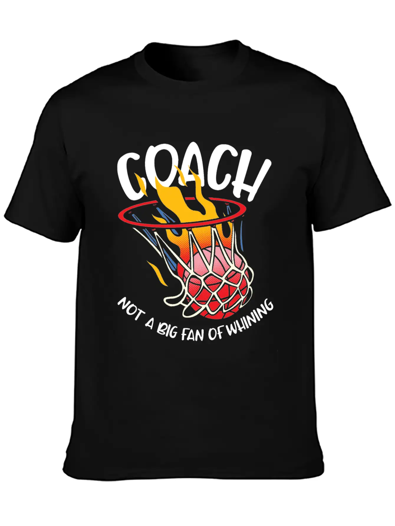 Basketball Coach Unisex Casual T-Shirt – Clean Design For Daily Comfort