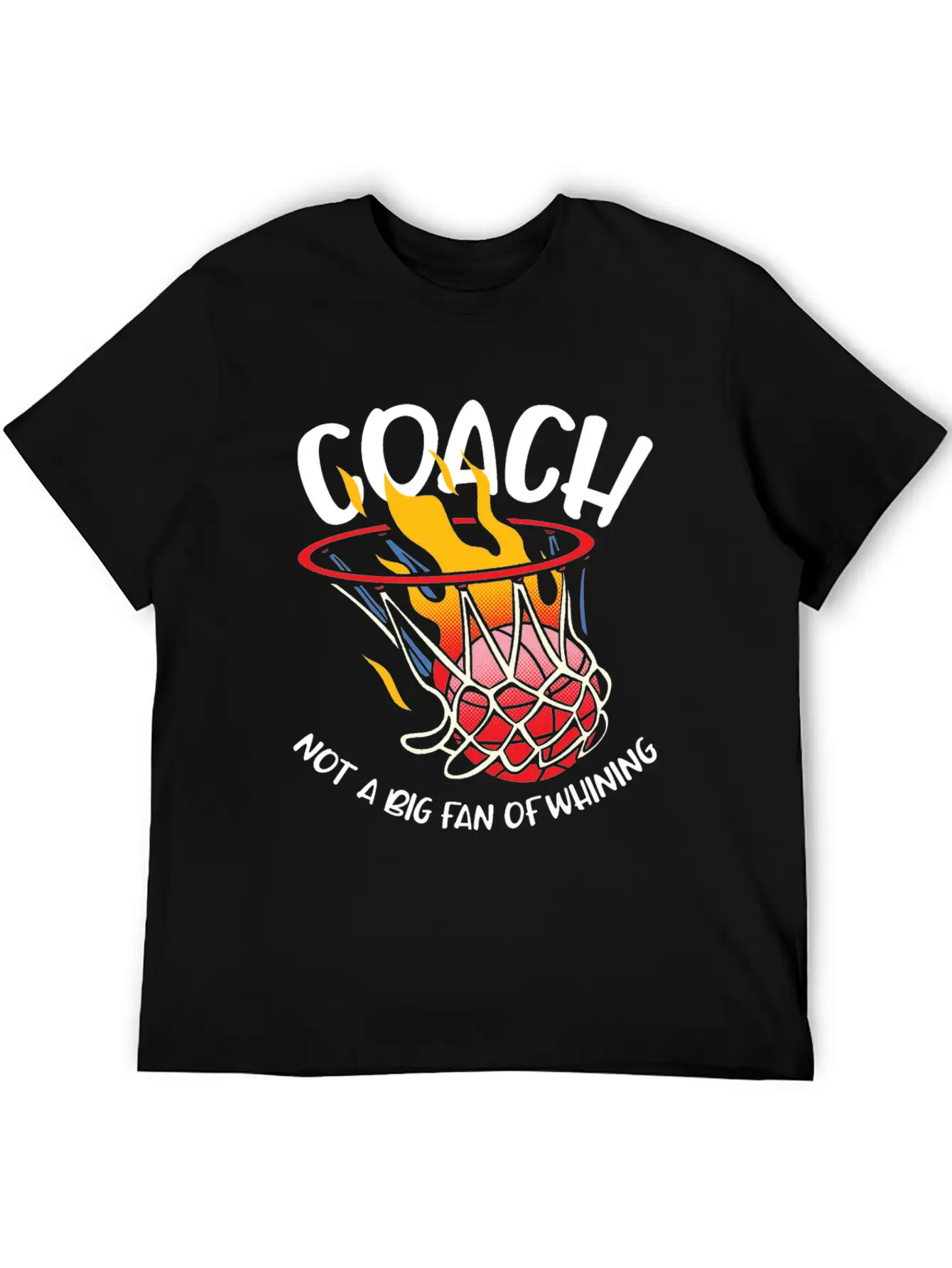 Basketball Coach Unisex Casual T-Shirt – Clean Design For Daily Comfort