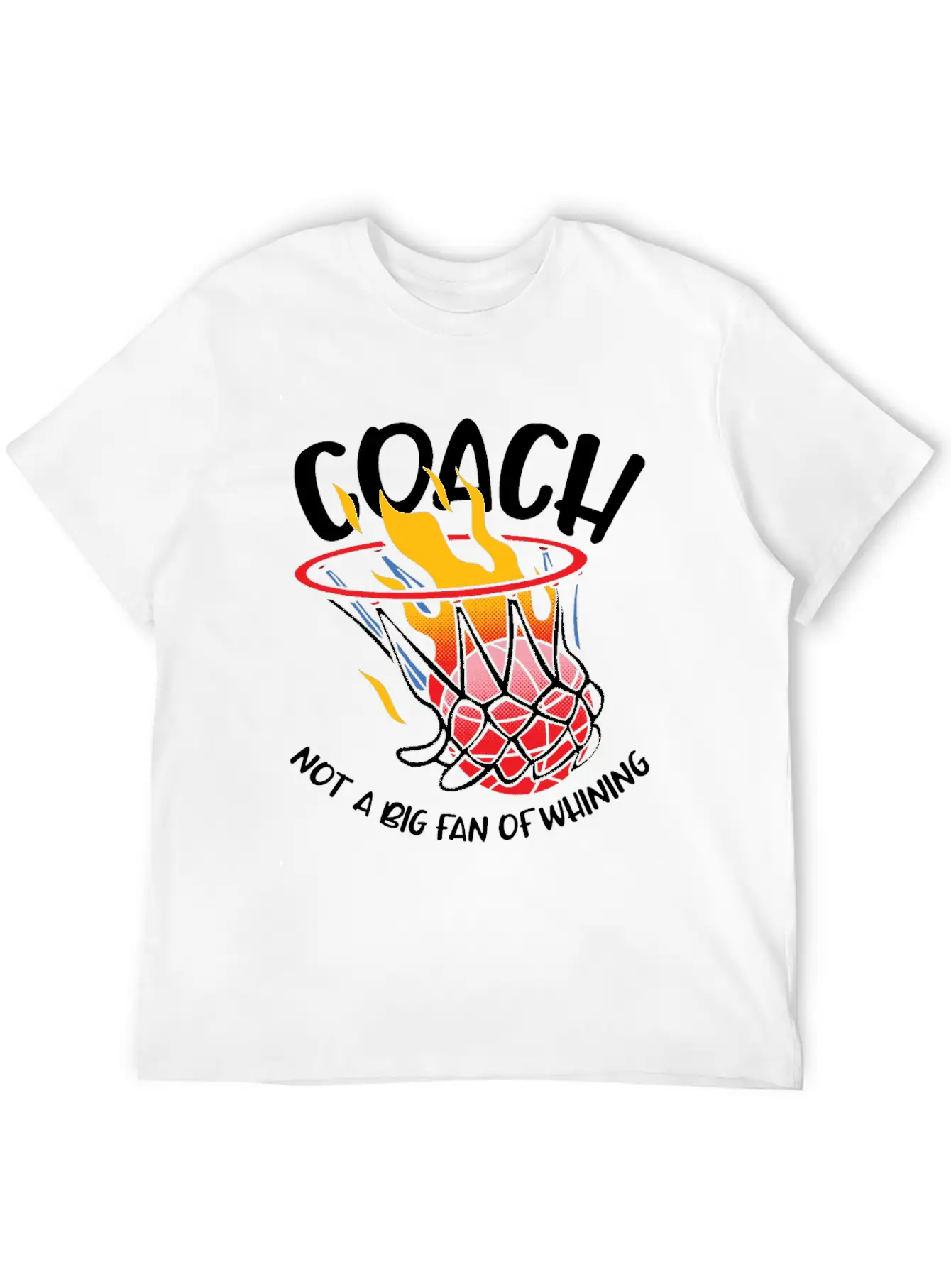 Basketball Coach Unisex Casual T-Shirt – Clean Design For Daily Comfort