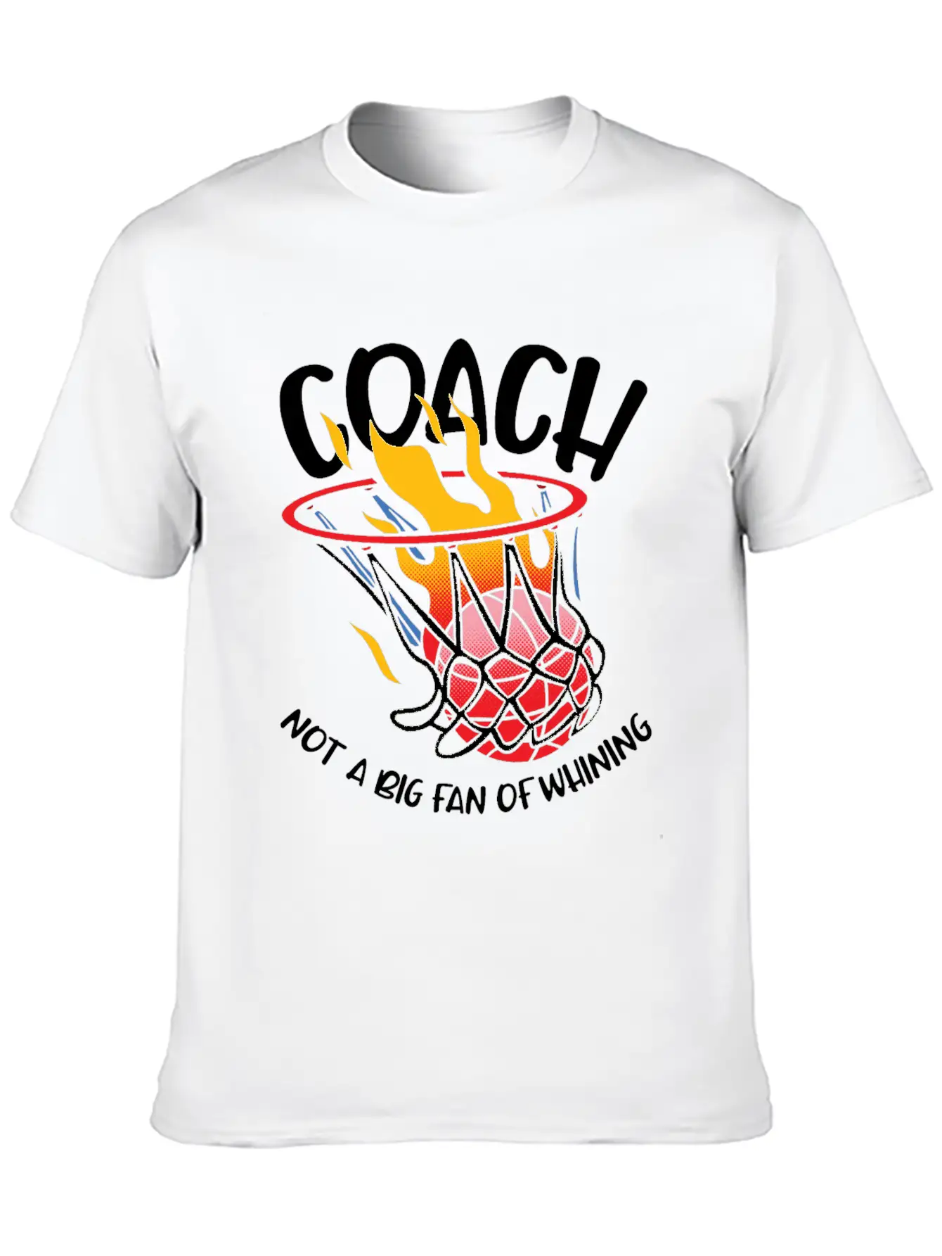 Basketball Coach Unisex Casual T-Shirt – Clean Design For Daily Comfort