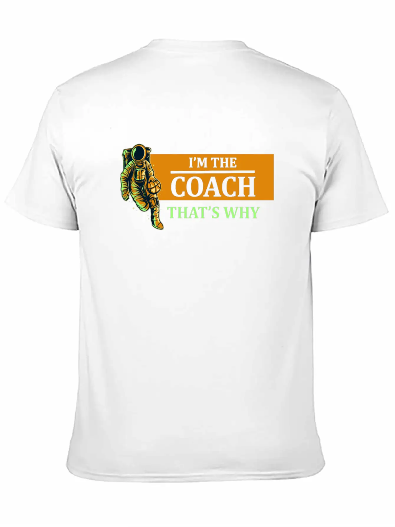 Basketball Coaching Coach Lightweight Cotton T-Shirt – Daily Comfort Graphic Shirt