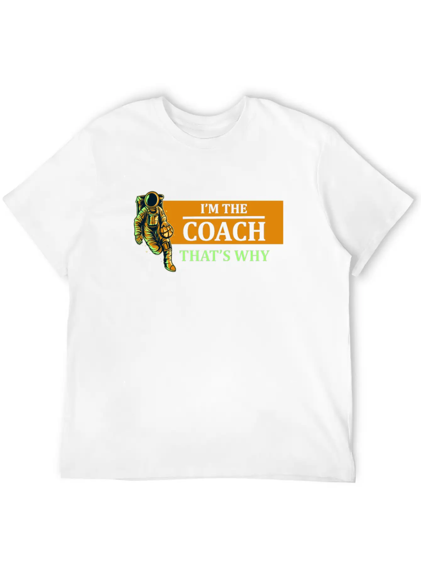 Basketball Coaching Coach Lightweight Cotton T-Shirt – Daily Comfort Graphic Shirt