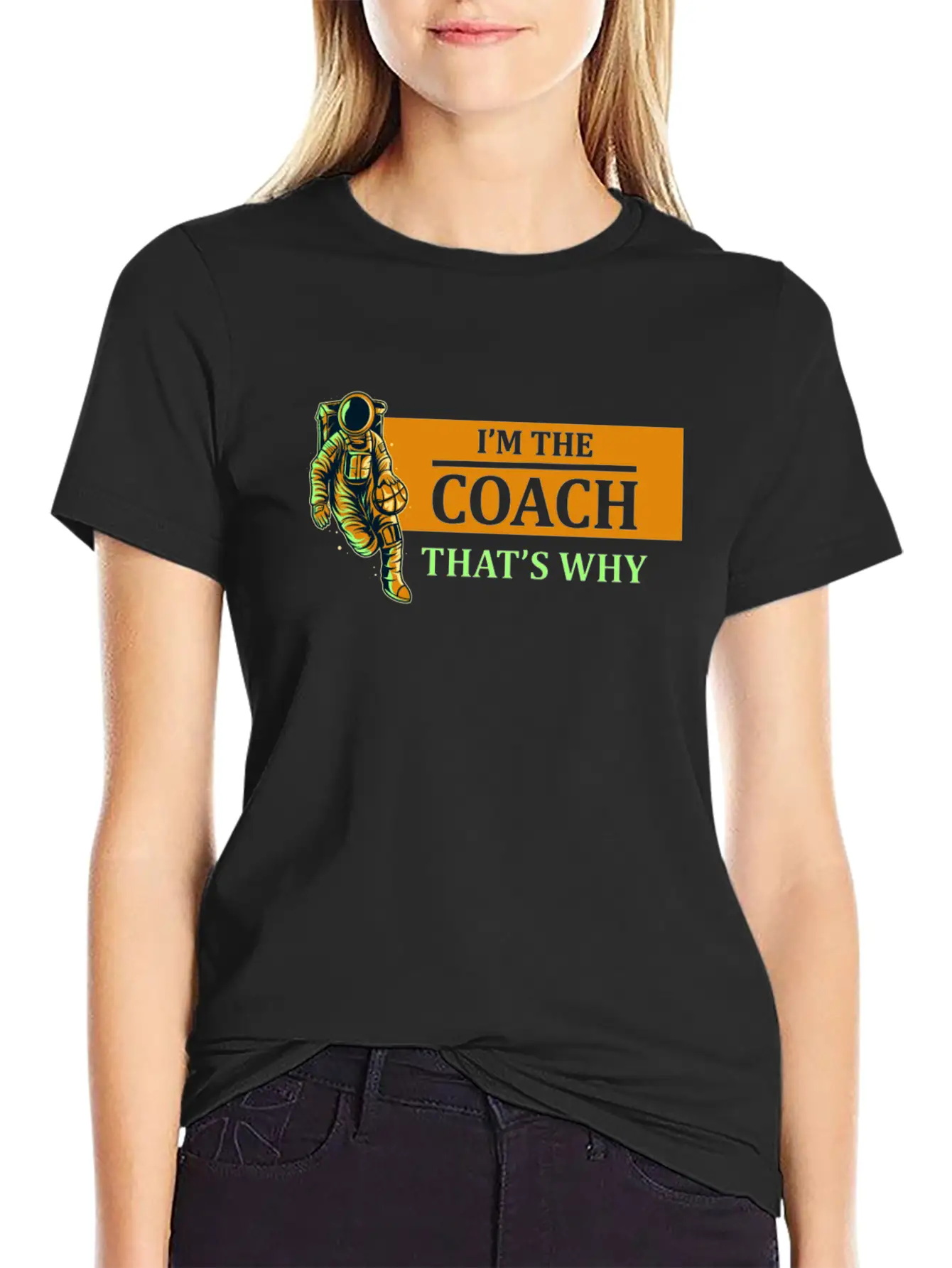 Basketball Coaching Coach Lightweight Cotton T-Shirt – Daily Comfort Graphic Shirt