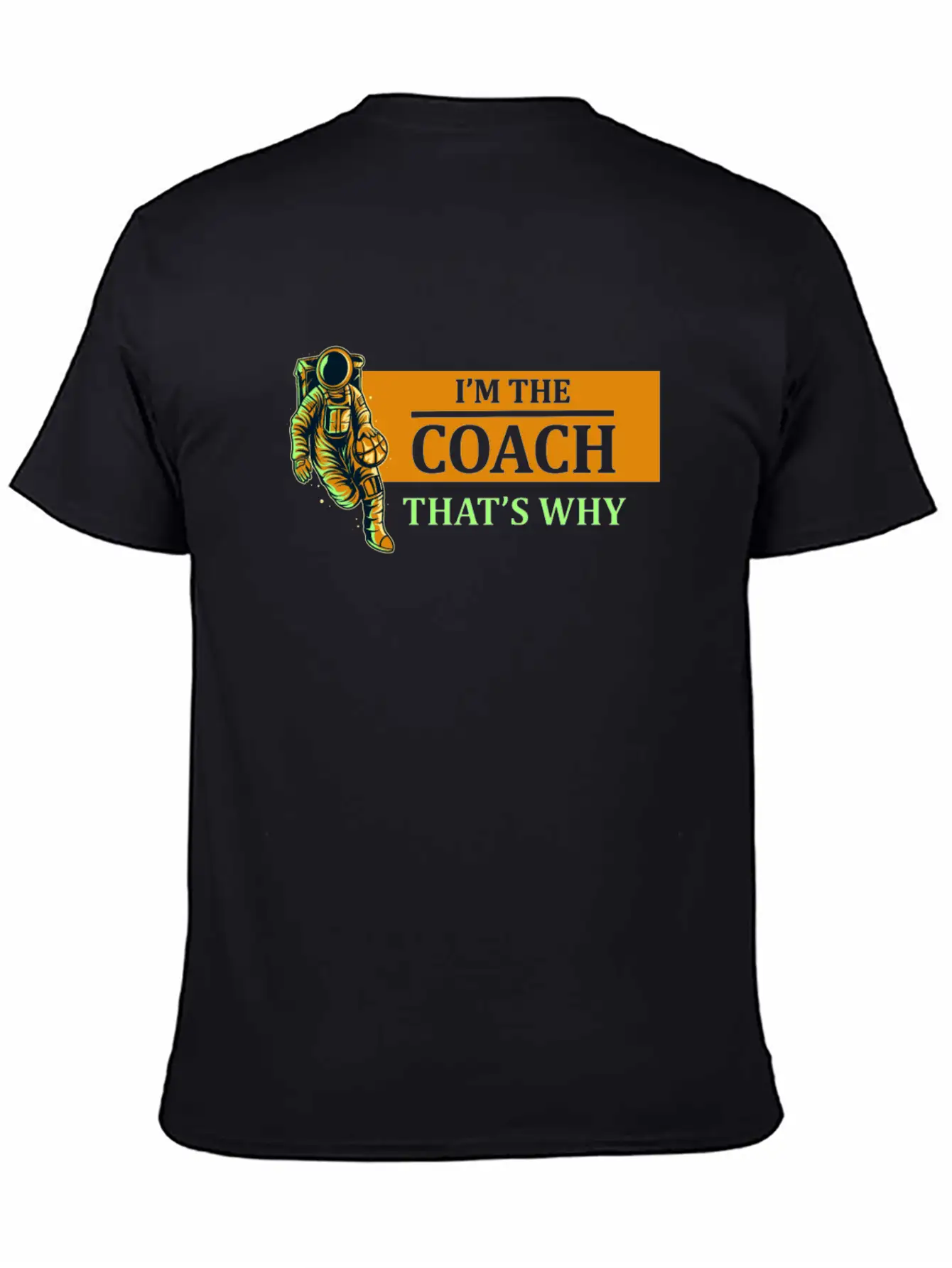 Basketball Coaching Coach Lightweight Cotton T-Shirt – Daily Comfort Graphic Shirt