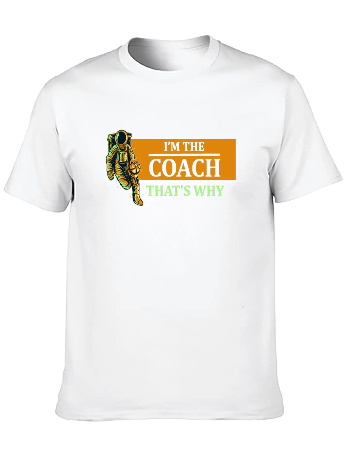 Basketball Coaching Coach Lightweight Cotton T-Shirt – Daily Comfort Graphic Shirt