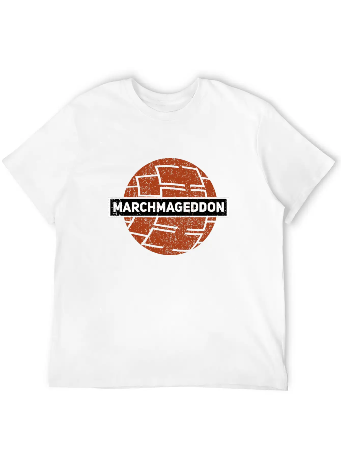 Basketball March Tournament Bracket College Gift Lightweight Cotton T-Shirt – Daily Comfort Graphic Shirt