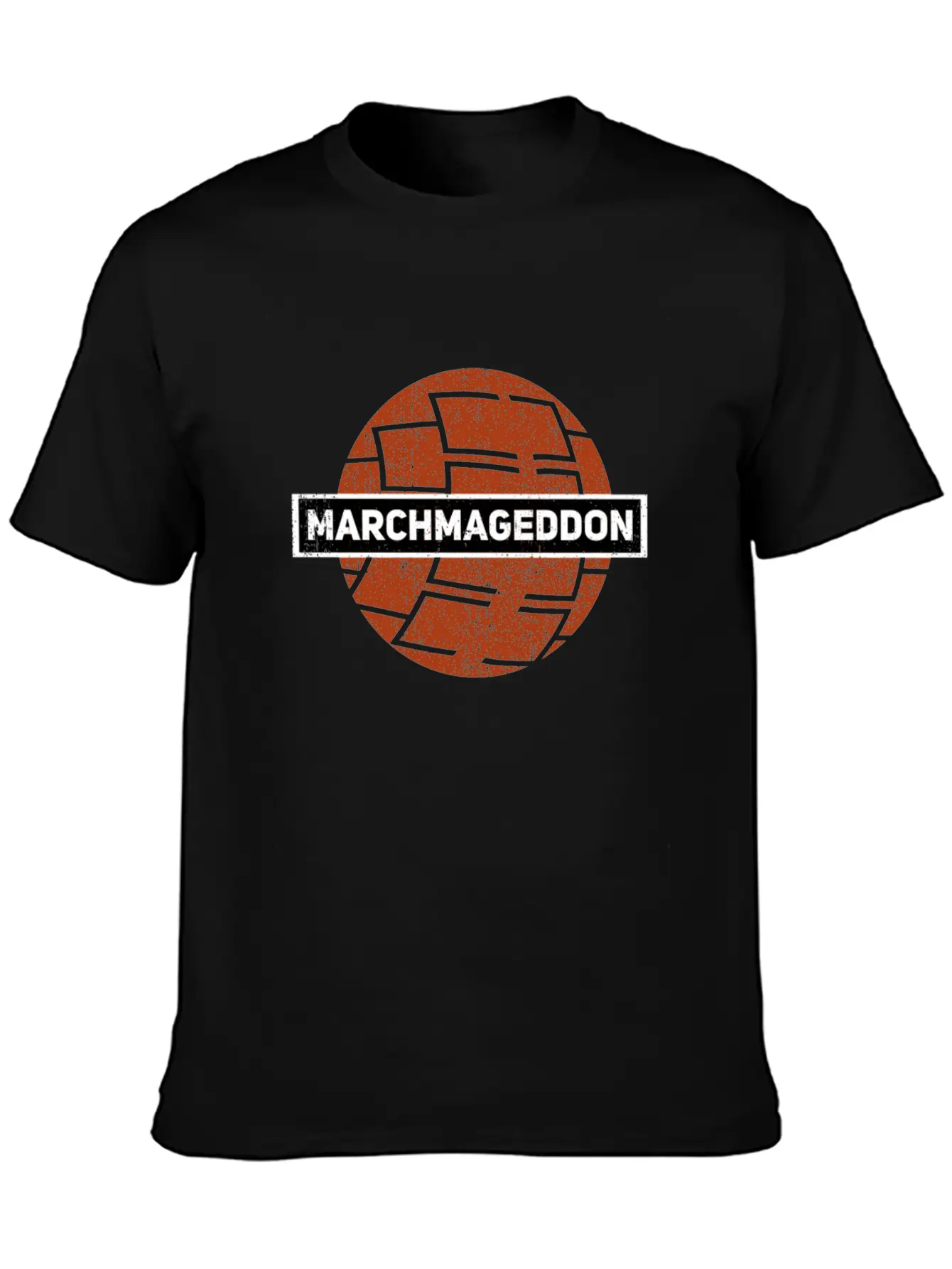 Basketball March Tournament Bracket College Gift Lightweight Cotton T-Shirt – Daily Comfort Graphic Shirt