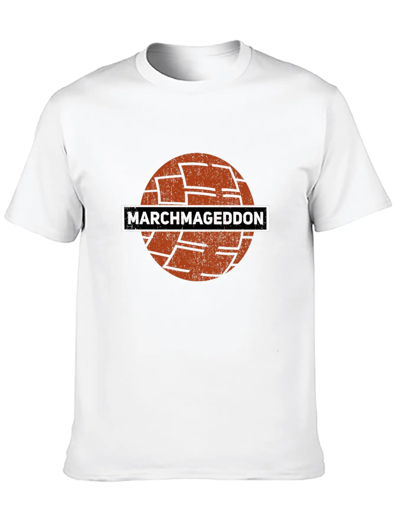 Basketball March Tournament Bracket College Gift Lightweight Cotton T-Shirt – Daily Comfort Graphic Shirt