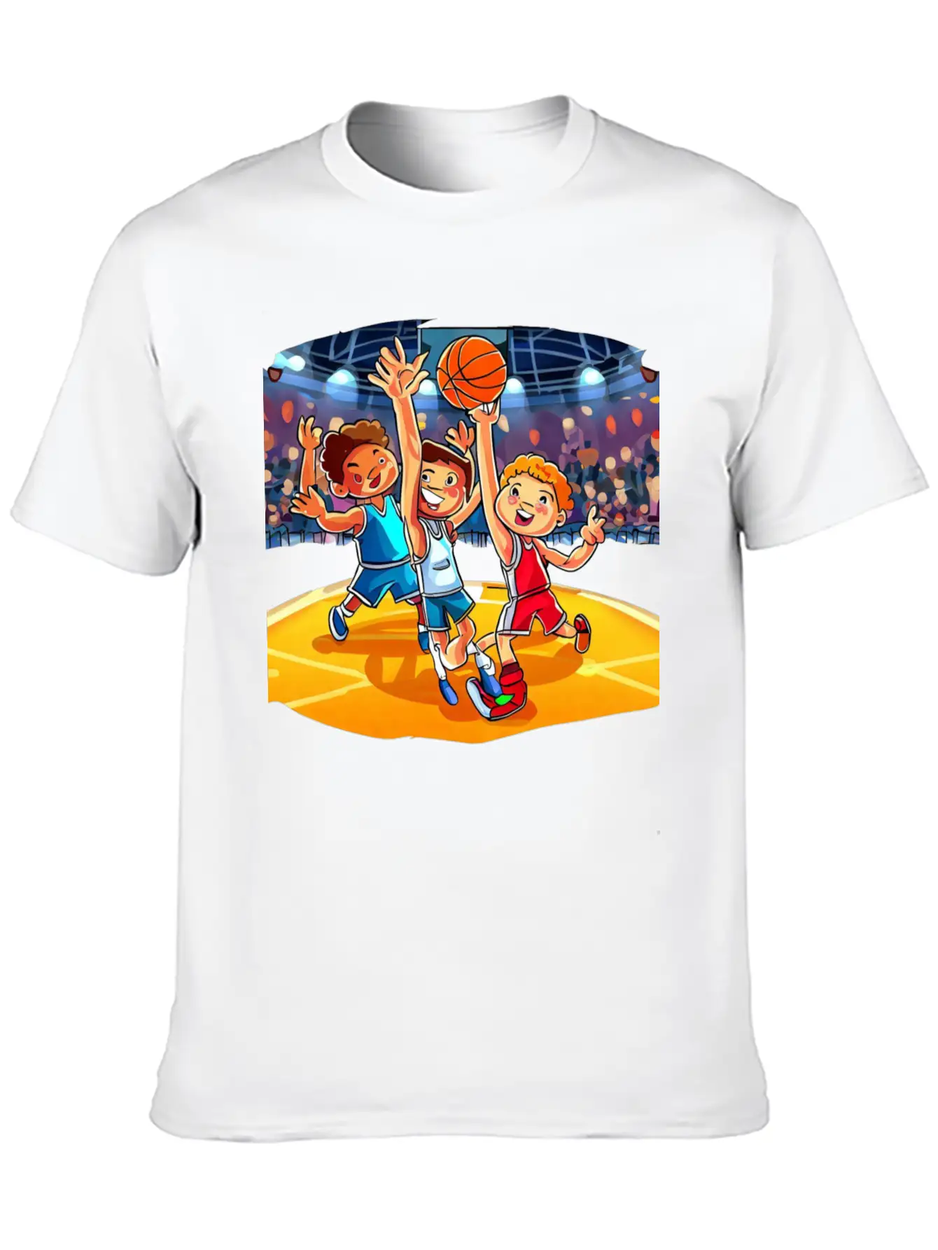 Basketball Tournament Basic Graphic T-Shirt – Daily Comfort In Soft Cotton