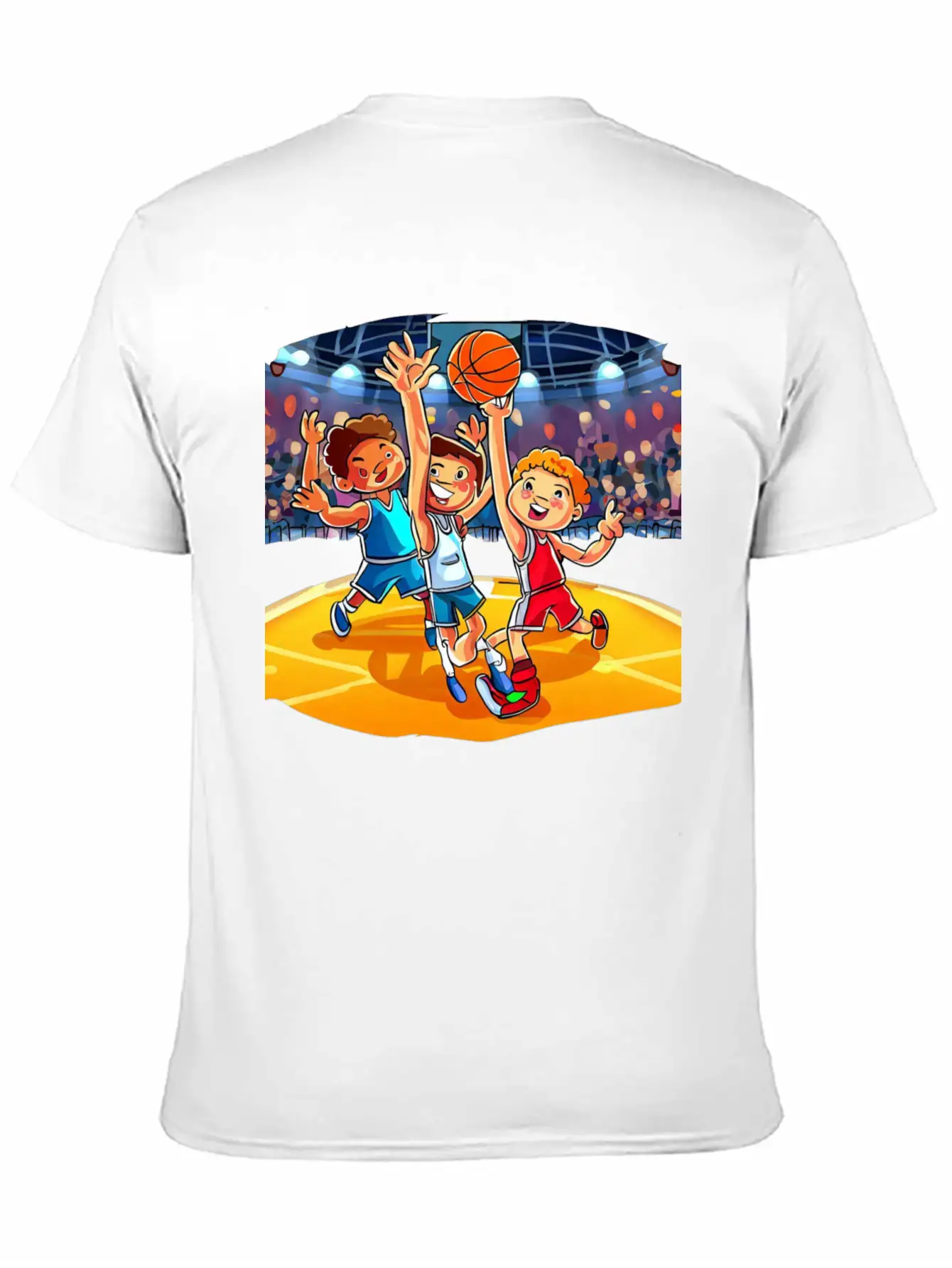 Basketball Tournament Basic Graphic T-Shirt – Daily Comfort In Soft Cotton