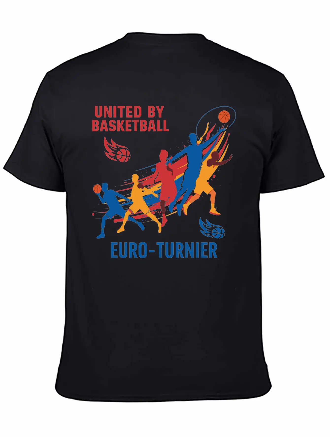 Basketball Turnier Unisex Casual T-Shirt ��� Clean Design For Daily Comfort