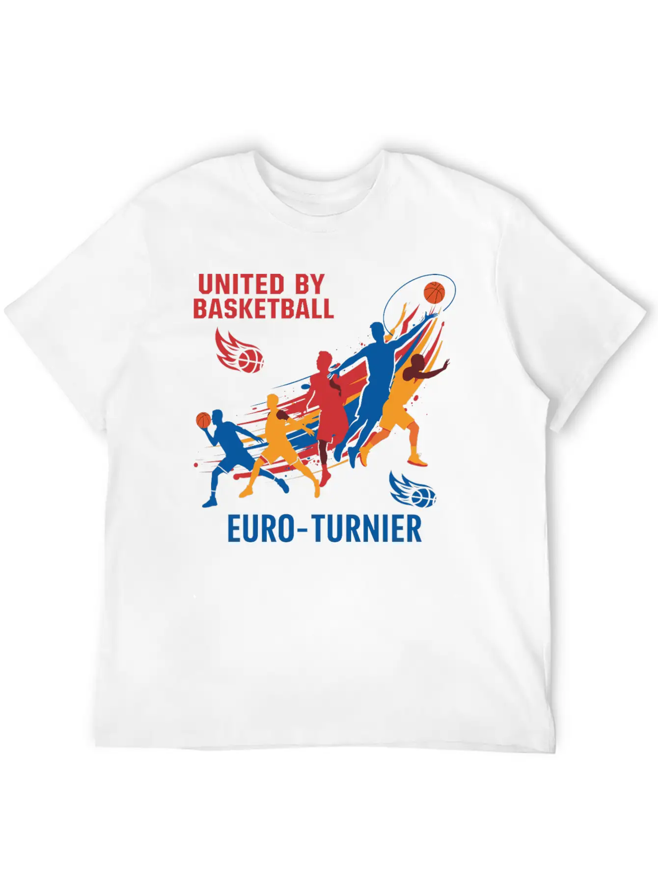 Basketball Turnier Unisex Casual T-Shirt ��� Clean Design For Daily Comfort