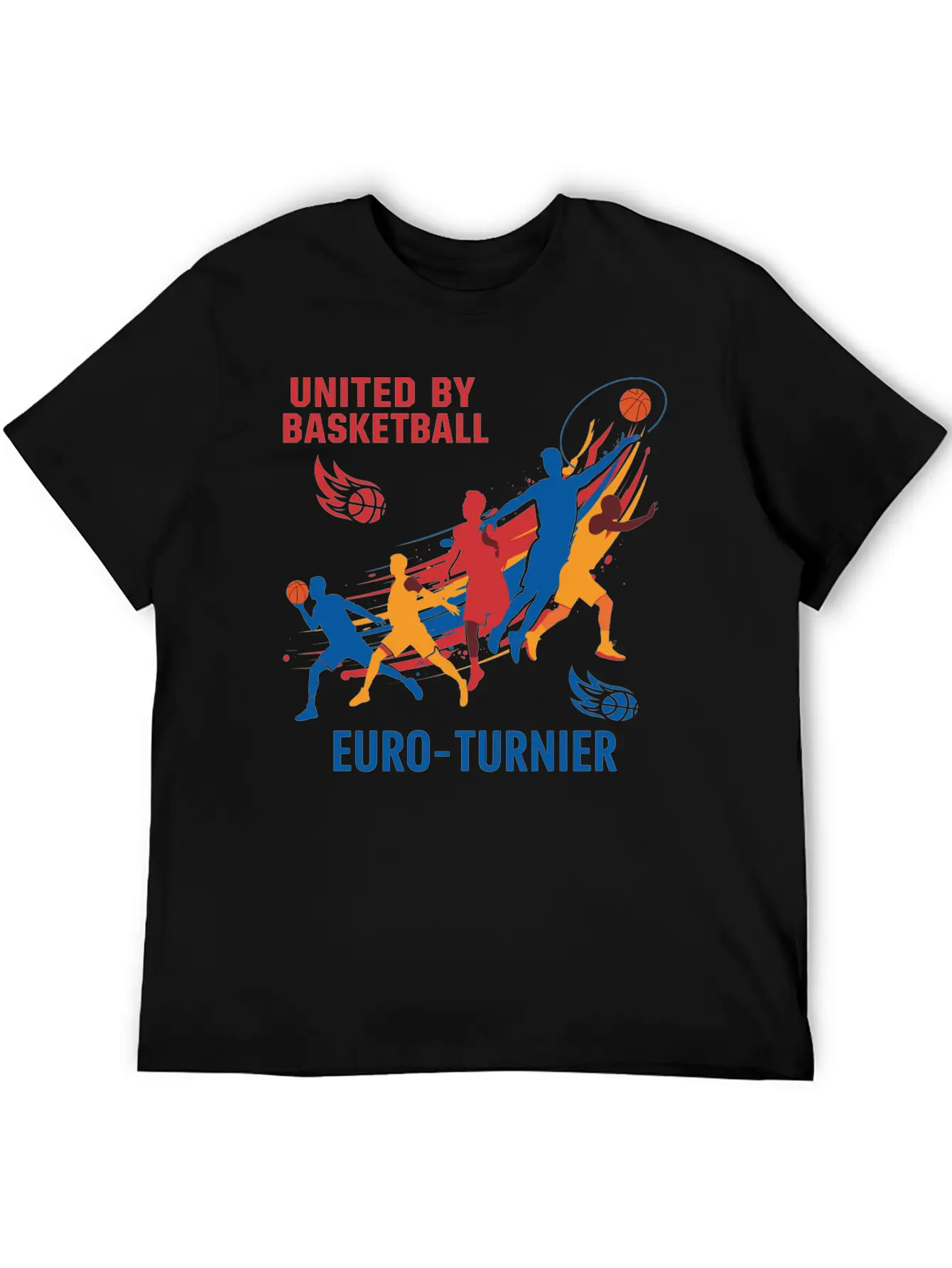 Basketball Turnier Unisex Casual T-Shirt ��� Clean Design For Daily Comfort