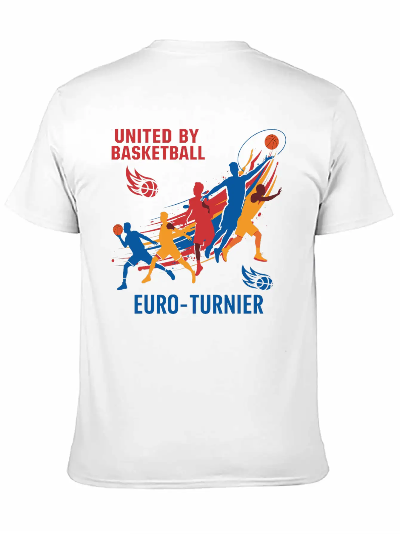 Basketball Turnier Unisex Casual T-Shirt ��� Clean Design For Daily Comfort