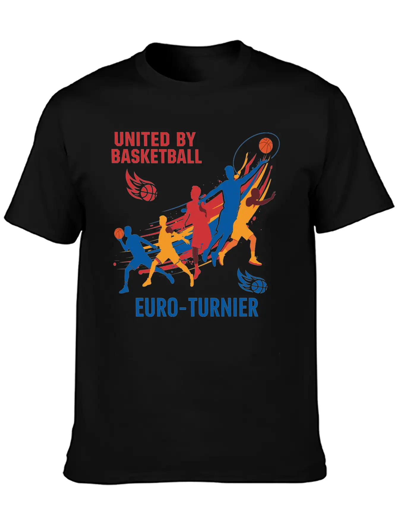 Basketball Turnier Unisex Casual T-Shirt ��� Clean Design For Daily Comfort