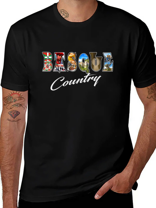Basque Country Unisex Casual T-Shirt – Clean Design For Daily Comfort
