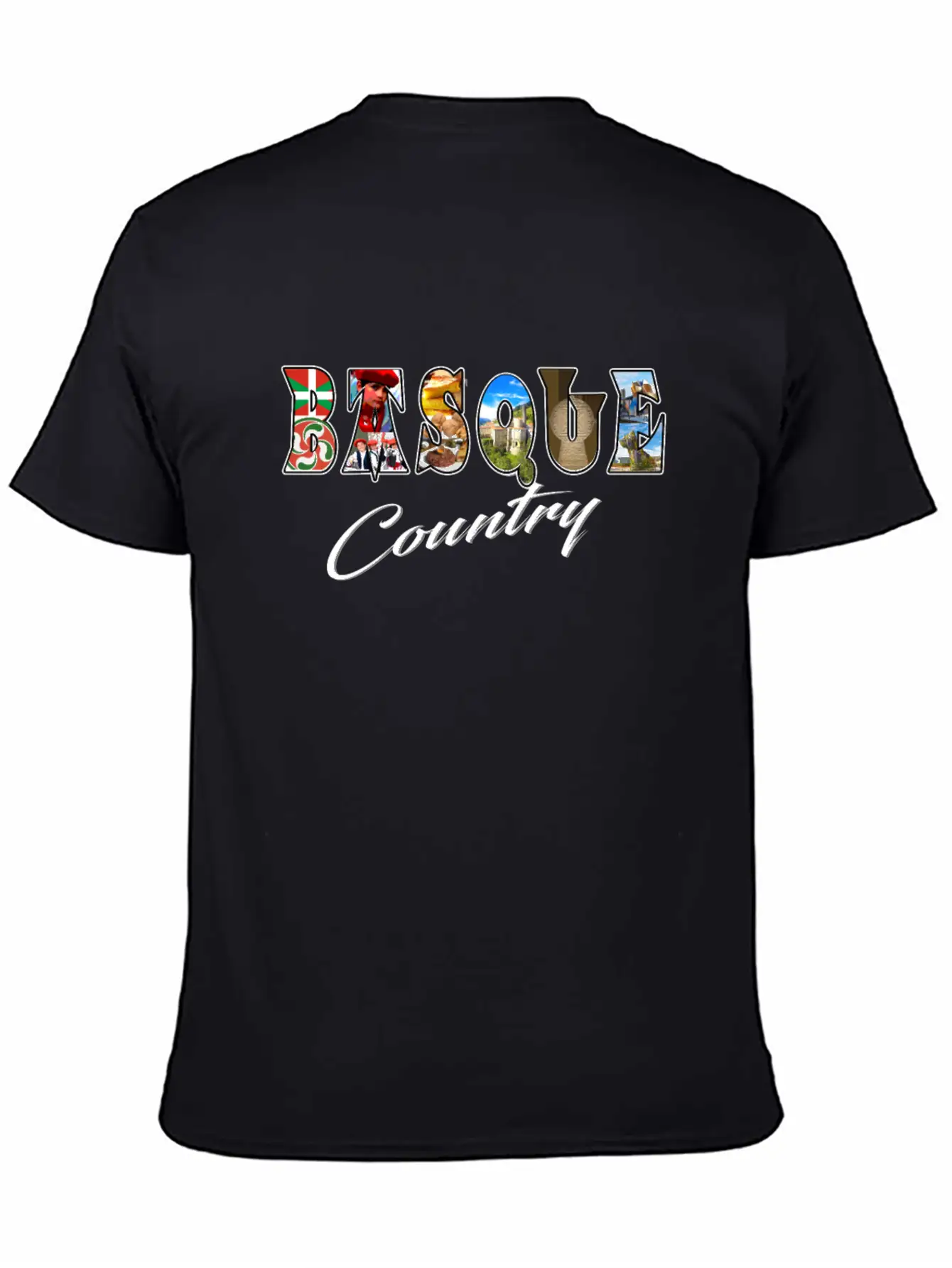 Basque Country Unisex Casual T-Shirt – Clean Design For Daily Comfort